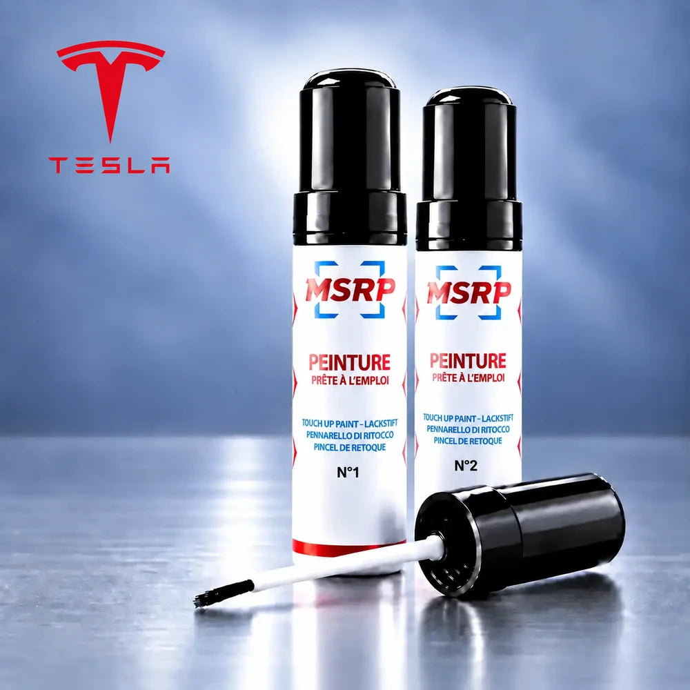 MSRP Stylo retouche peinture double couche Tesla