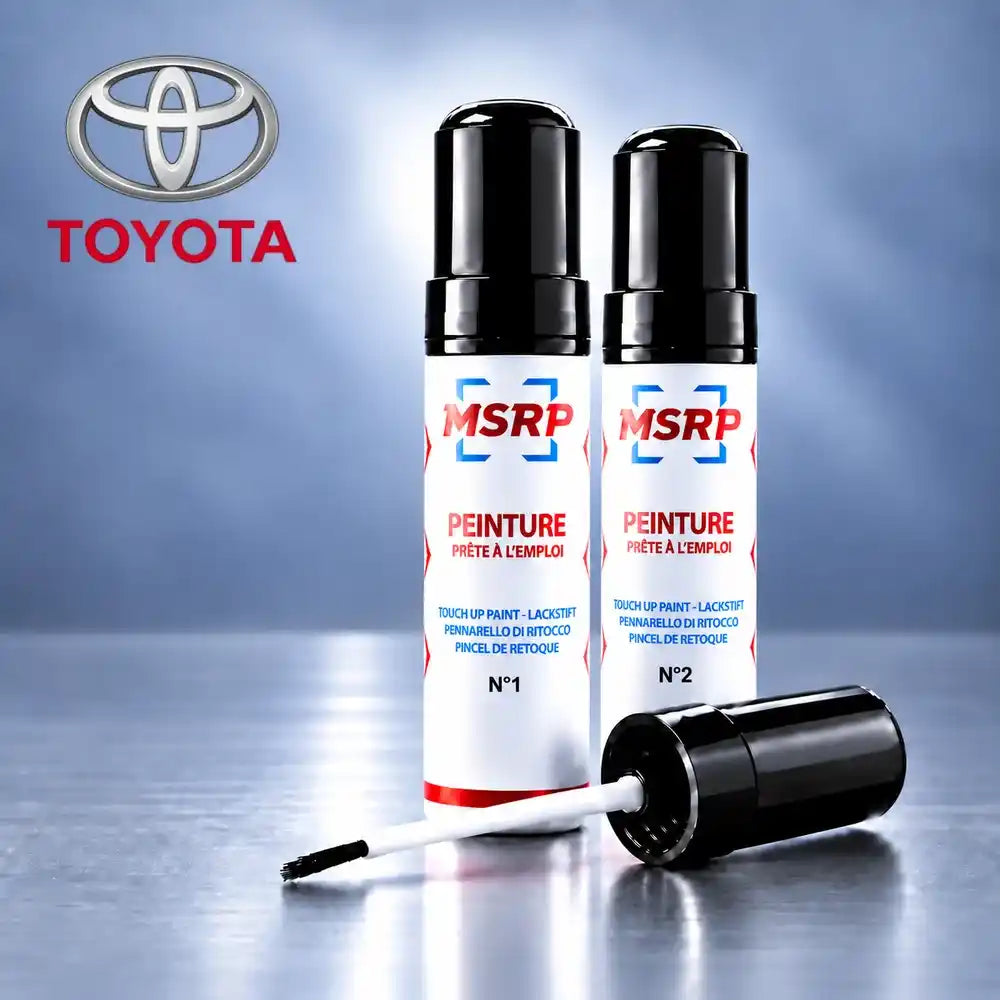 Stylos de retouche peinture double couche MSRP pour Toyota 3T3 Ruby Flare