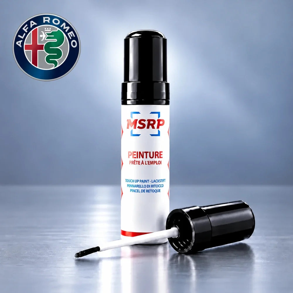 Stylo retouche peinture MSRP pour Alfa Romeo 823/95 Grigio Sassi