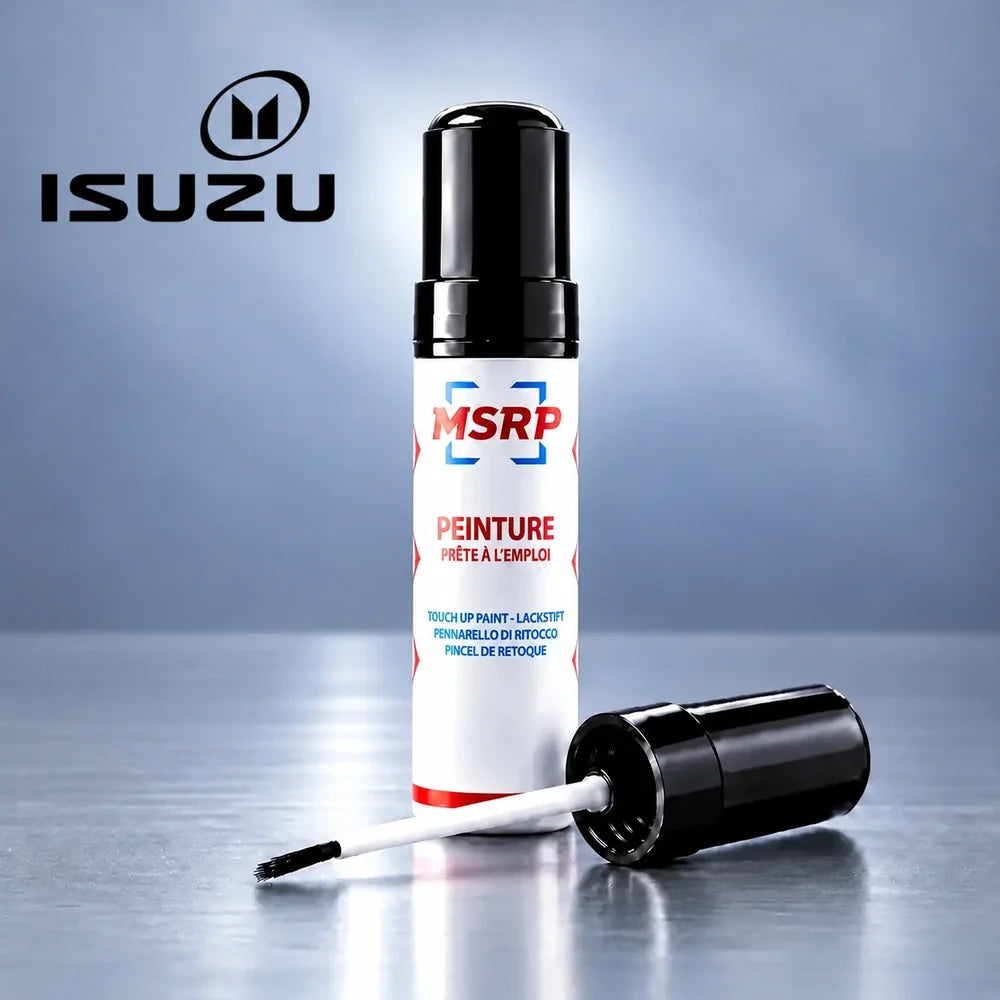 Stylo retouche peinture MSRP pour Isuzu NPB183M Mauritius Blue