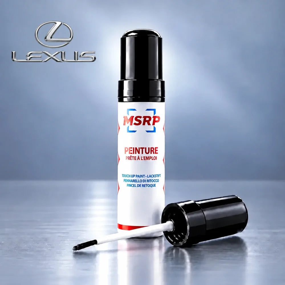 Stylo retouche peinture MSRP pour Lexus 1E0 Dark Gray
