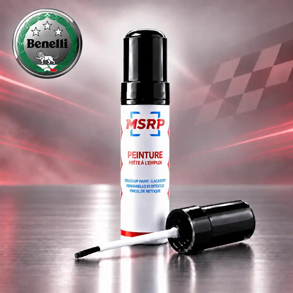 Stylo retouche peinture MSRP pour moto Benelli 6007 Deep Bronze Green 4Gn