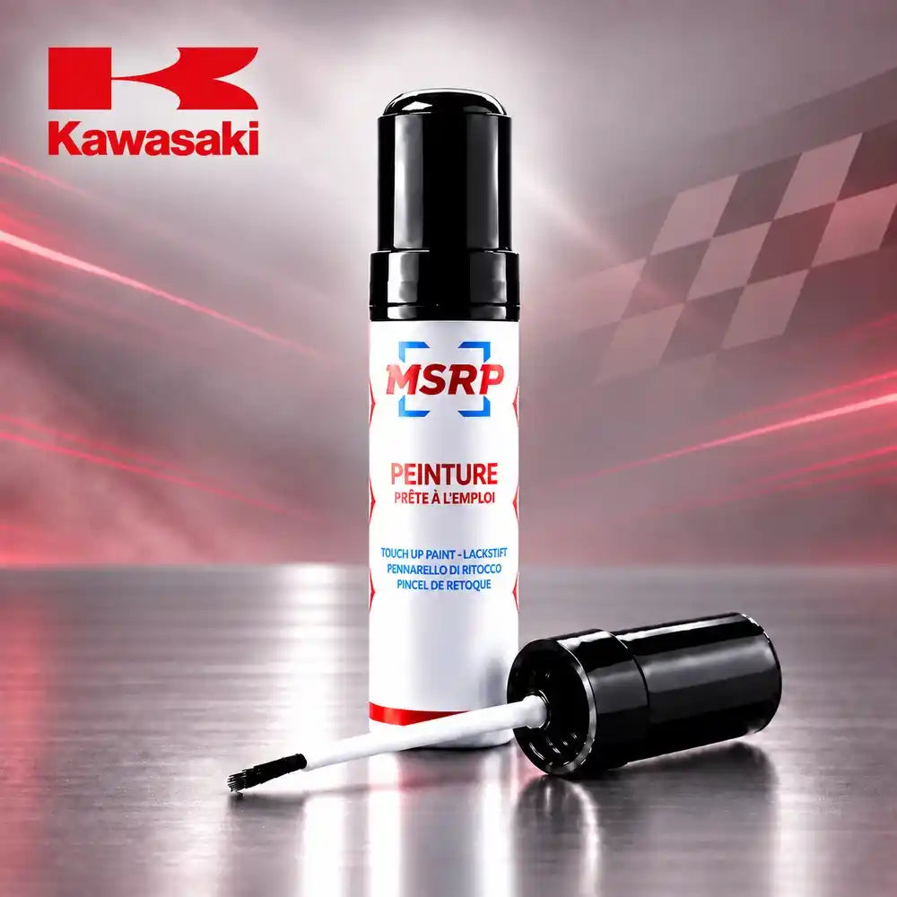 Stylo retouche peinture MSRP pour moto Kawasaki V017 Blu