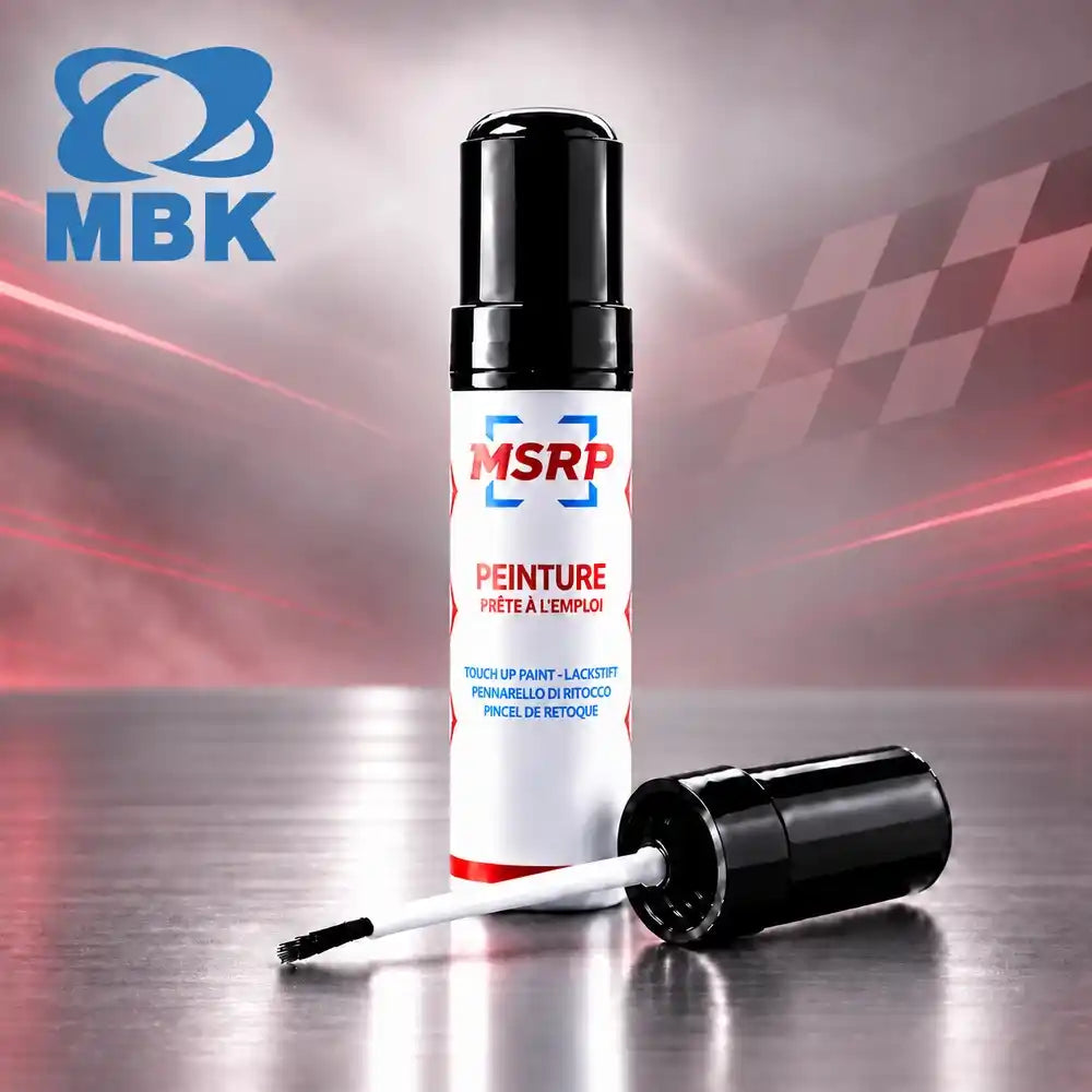 Stylo retouche peinture MSRP pour moto MBK DNM8 Grey