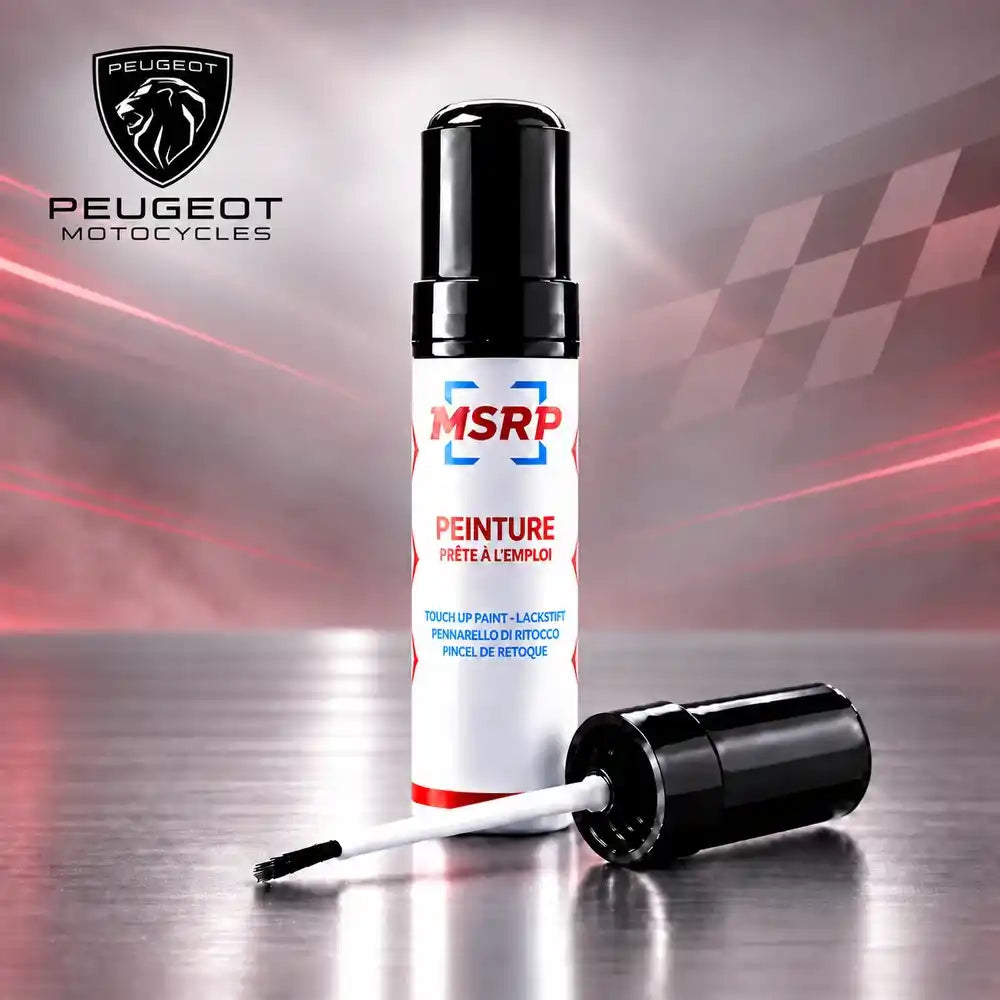 Stylo retouche peinture MSRP pour moto Peugeot H088 Vert Sherwood