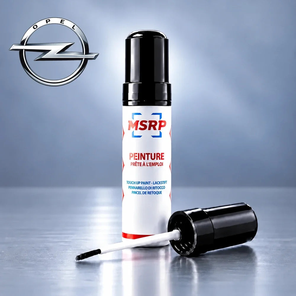 Stylo retouche peinture MSRP pour Opel 17-331D Silvermist
