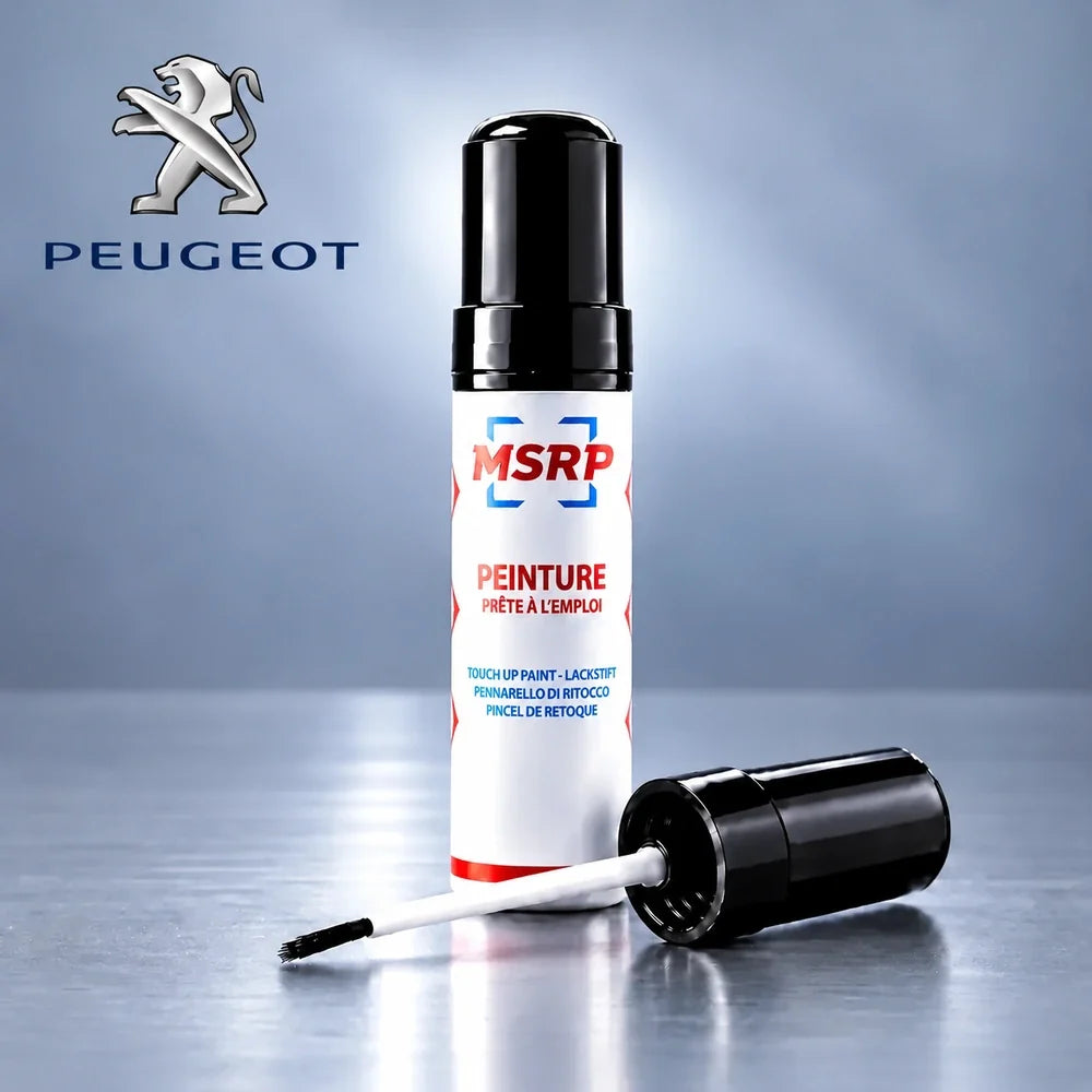 Stylo retouche peinture MSRP pour Peugeot 199A Rouge Tiziano