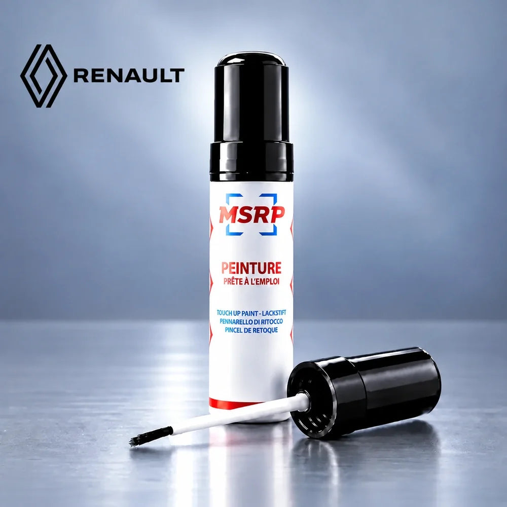 Stylo retouche peinture MSRP pour Renault 071 Rouge Pompiers
