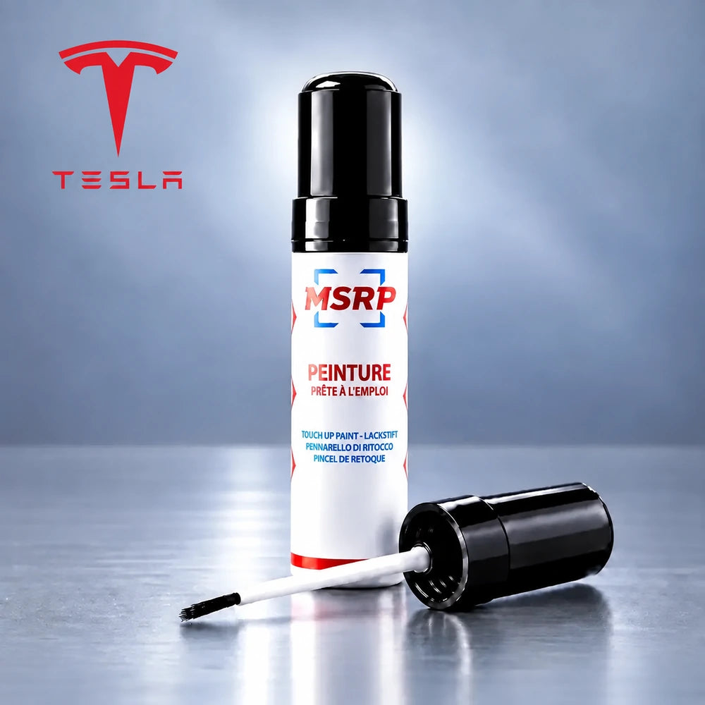 Stylo retouche peinture MSRP pour Tesla PX02 Diamond Black